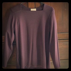 Sweater, SZ M, Eggplant